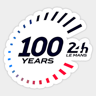 1923-2023  100th Anniversary Sticker